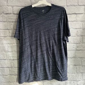 PREOWNED GAP MENS NAVY BLUE TSHIRT SIZE XL EVERYDAY TEE